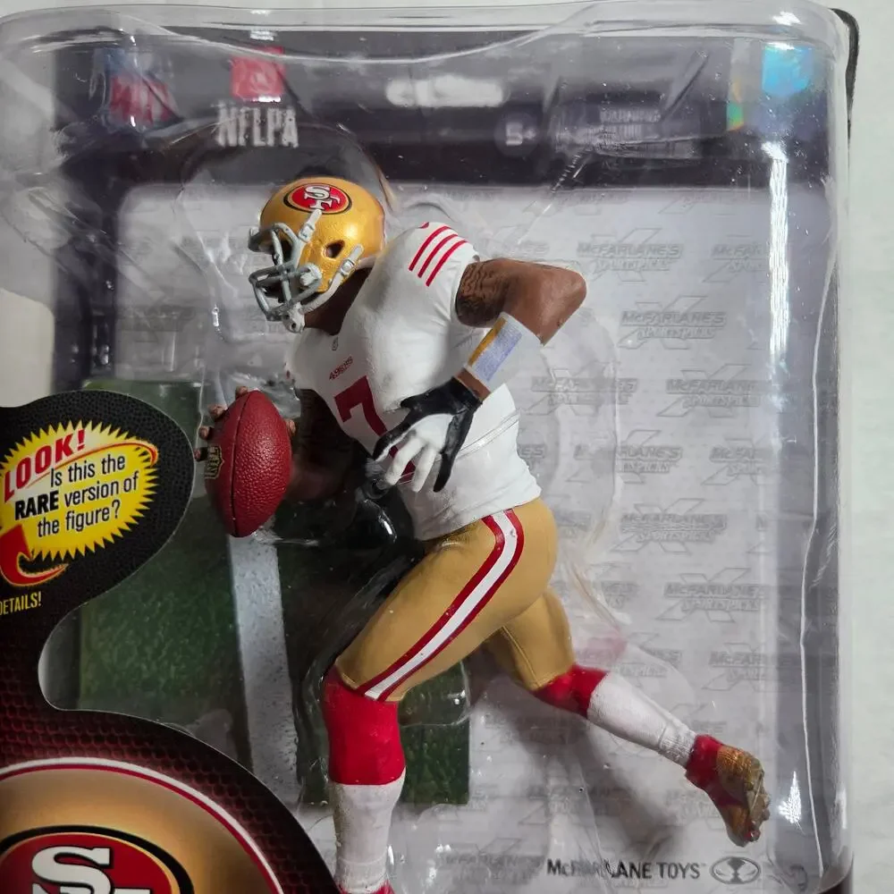 McFarlane Sports Picks Colin Kaepernick White Jersey SF 49ers 2013 Brand New